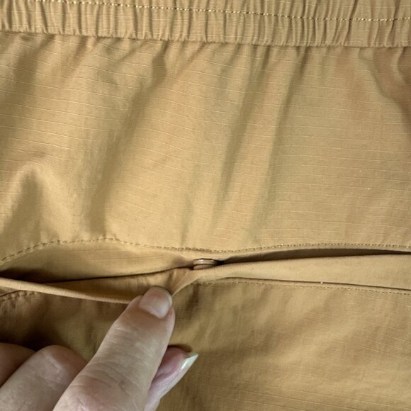 Eddie Bauer Men's XL Ripstop Tech Cargo Short Nylon UPF50+ Brown NWT 0607 - Picture 7 of 16